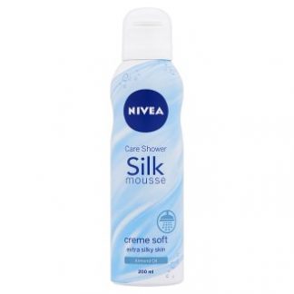 Nivea Caring Shower Silk Mousse Creme Soft 200 ml Drogeria Premium