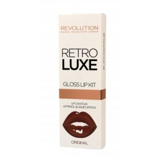 Makeup Revolution Retro Luxe Gloss Lip Kit Original DrogeriaPremium.pl