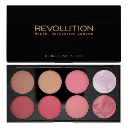 Makeup Revolution Ultra Blush Palette - paleta róży do policzków Sugar and Spice DrogeriaPremium.pl