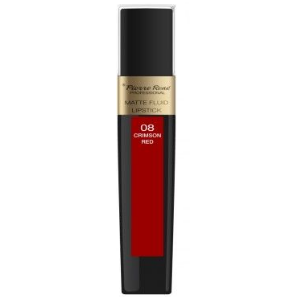 Pierre Rene Matte Fluid Lipstick 08 Crimson Red DrogeriaPremium.pl