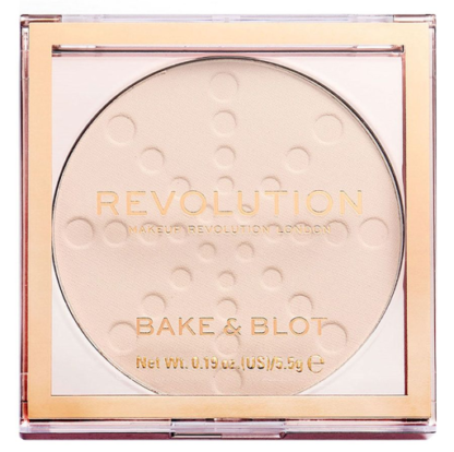 Makeup Revolution Bake and Blot White - puder matujący White 5,5 g